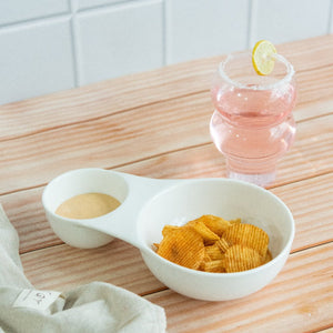 Chip & Dip Serving Bowl Serving Plates June Trading   