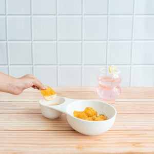 Chip & Dip Serving Bowl Serving Plates June Trading   