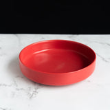 Solid Coloured Dinner Plate Dinner Plates June Trading Cherry Red  