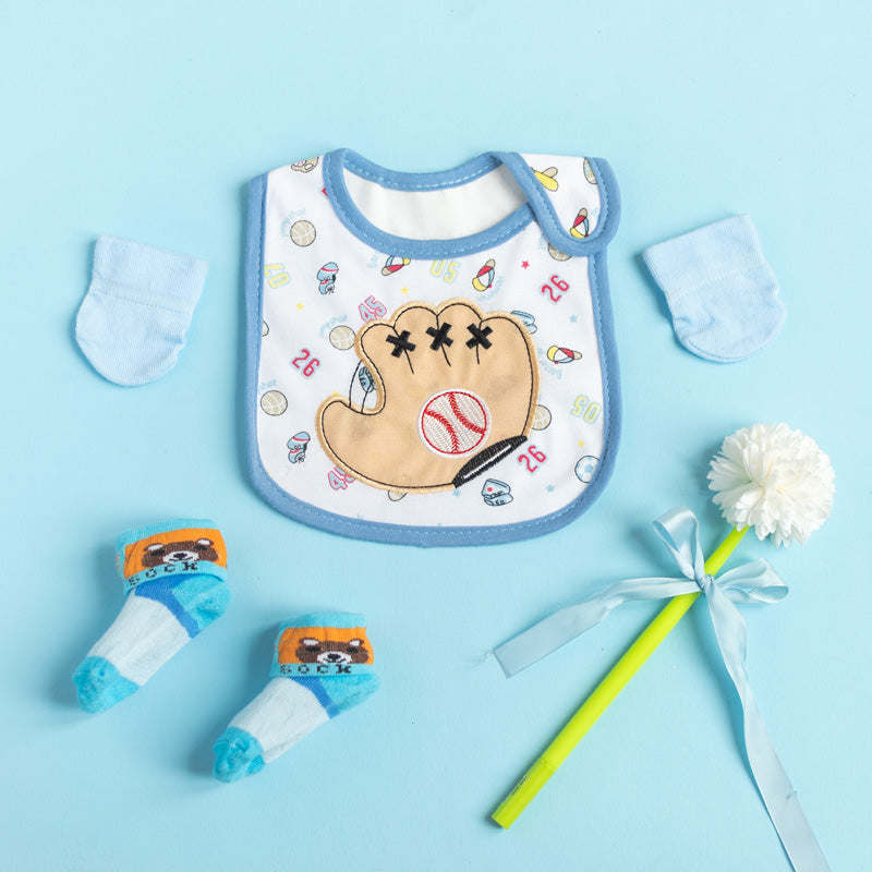 Baseball - Bib Gift Set Baby Gift Set June Trading   