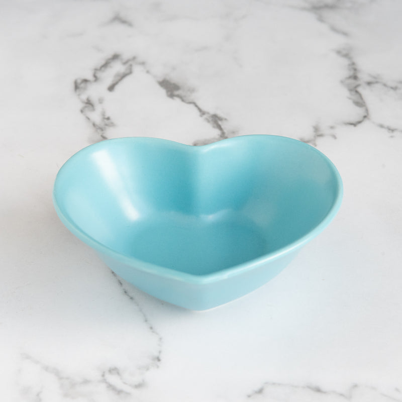 Heart Shaped Bowl Serving Bowls June Trading Lapis Blue  