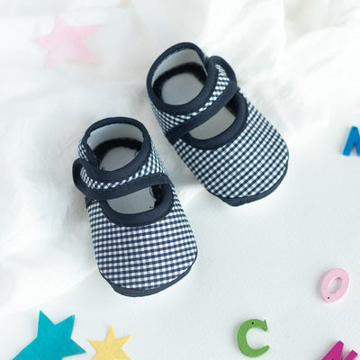 Checks Print Baby Soft Feel Shoes Baby Shoes June Trading   