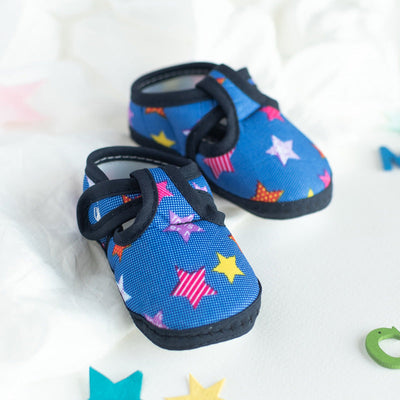 Colorful Stars Print Baby Soft Feel Shoes Baby Shoes June Trading   