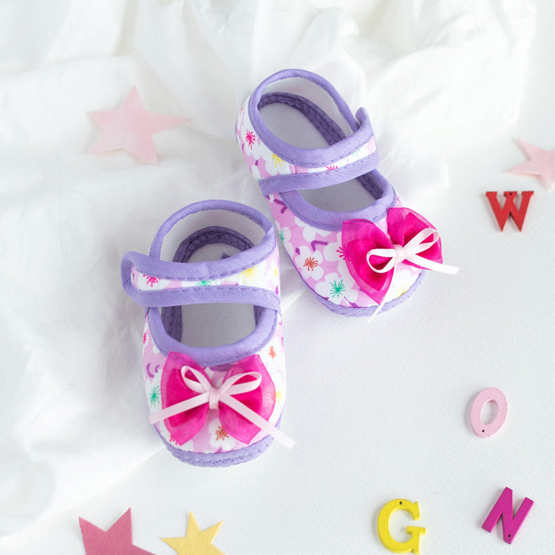 Cute Bow Baby Soft Feel Shoes Baby Shoes June Trading   