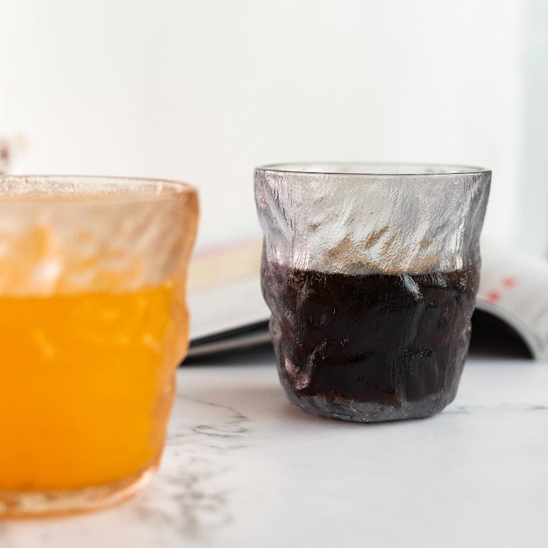 Frosted Glacier Glass (Set of 4) Glasses June Trading   