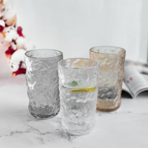 Premium Frosted Glacier Glass (Set of 4) Glasses June Trading   
