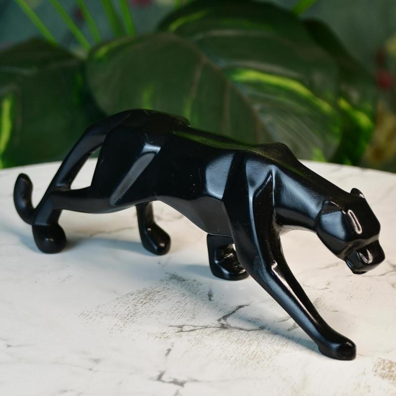 Sowpeace Resin Panther Statue