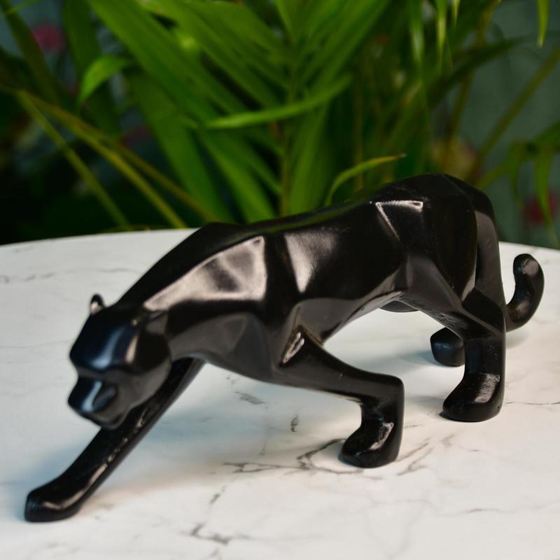 Sowpeace Resin Panther Statue