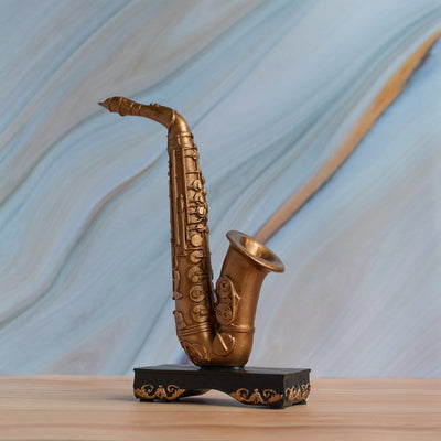 Retro Style Saxophone Figurine Artifacts June Trading   