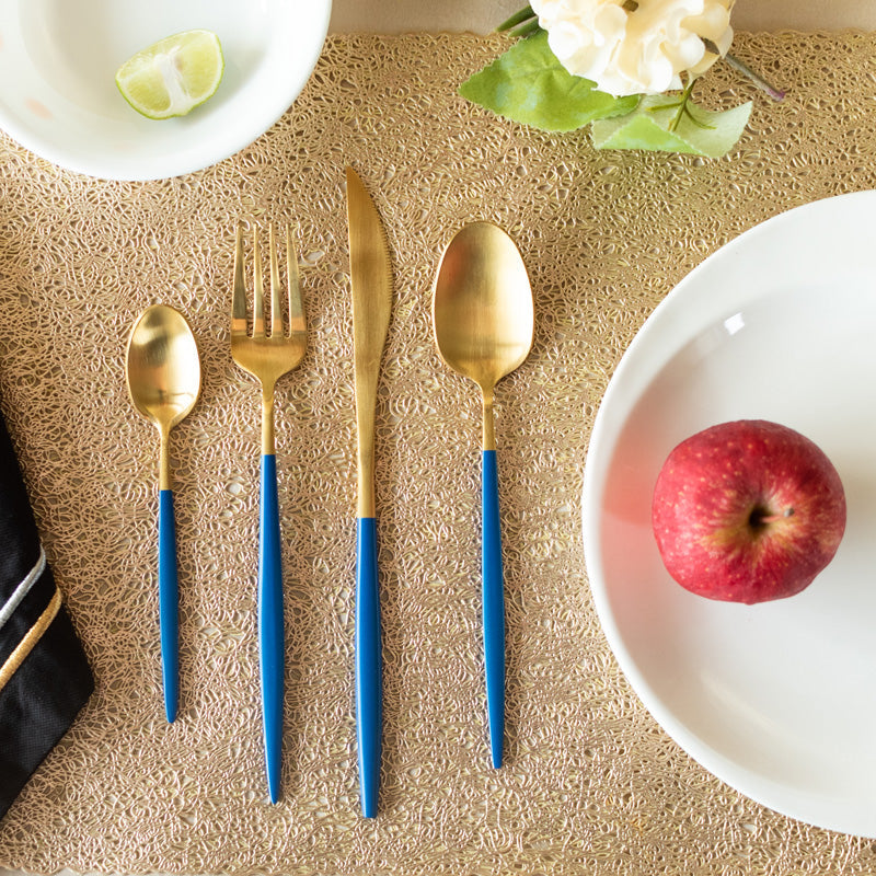 Bleu Cutlery Set Cutlery June Trading   
