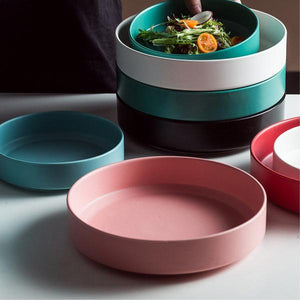 Solid Coloured Dinner Plate Dinner Plates June Trading   