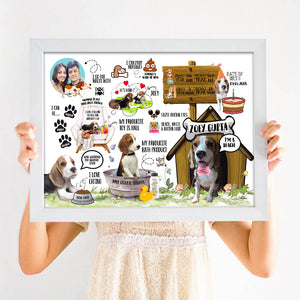 Pet Journal Frame Personalized Gifts VJ Impressions   