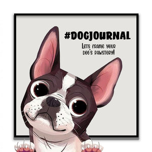 Pet Journal Frame Personalized Gifts VJ Impressions   