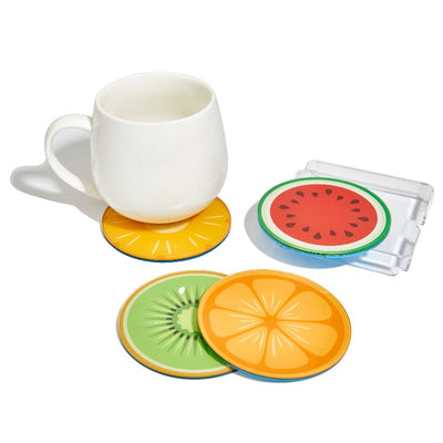 Coaster Fruit Salad  – Set of 4 pcs Coasters Look What Happened   