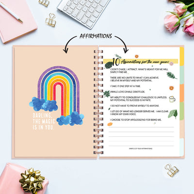 Undated Yearly Planner - A Winner Is A Dreamer Undated Planners June Trading   