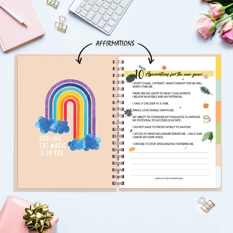 Undated Yearly Planner - Business Is My Cardio Undated Planners June Trading   