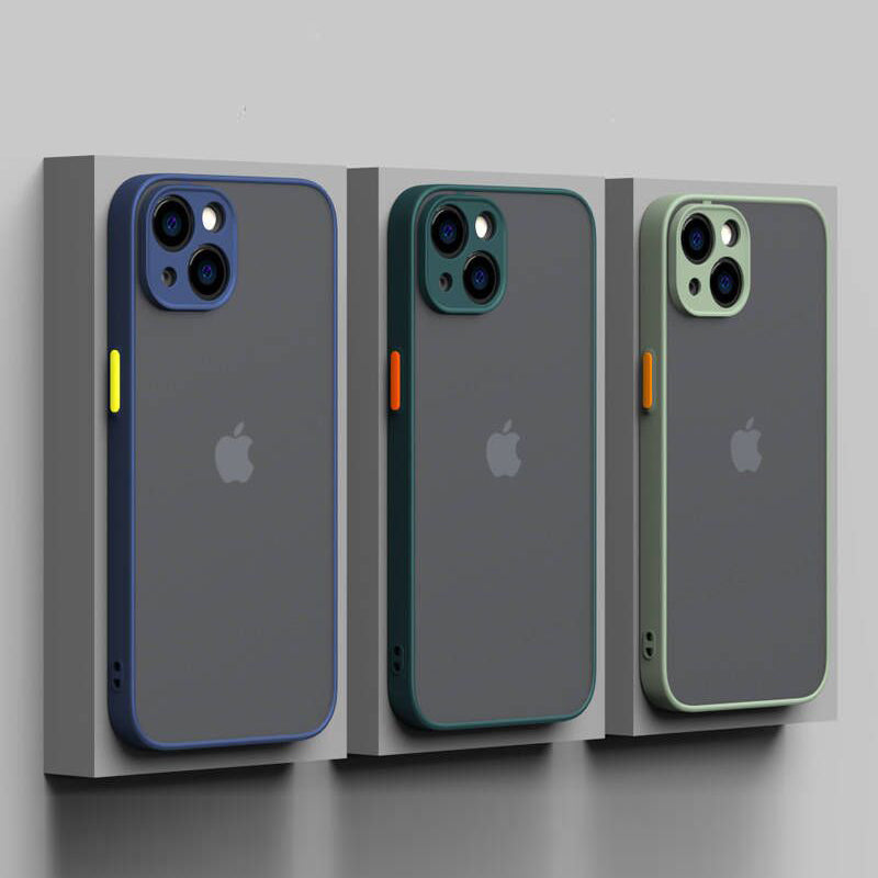 Acrylic Edge With Frosted Back Apple iPhone 13 Pro Max Cover iPhone 13 Pro Max June Trading   