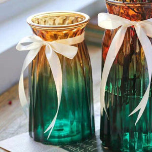 Ombre Modern Glass Vase Vases June Trading   
