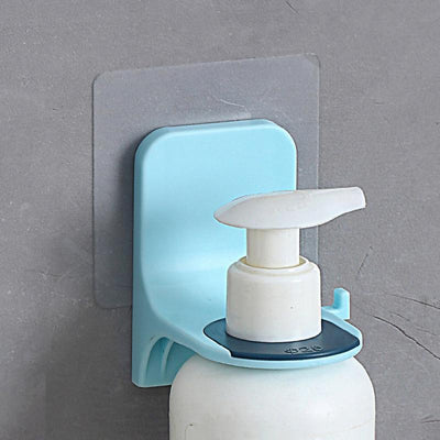 Soap/Shampoo Bottle Holder Hook Hooks June Trading Light Blue  