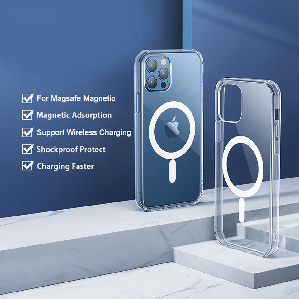 Ultra Hybrid MagSafe Back Clear Case For Apple iPhone 13 Pro iPhone 13 Pro June Trading   