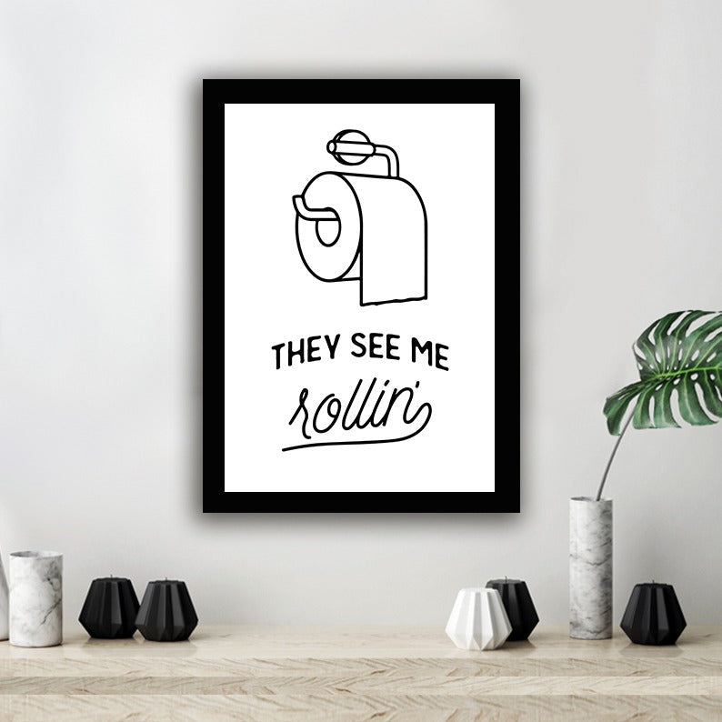 They see me Rollin’ - Photo Frame Photo Frames June Trading   