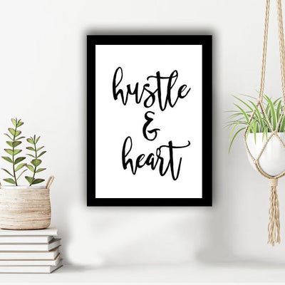 Hustle & Heart - Photo Frame Photo Frames June Trading   