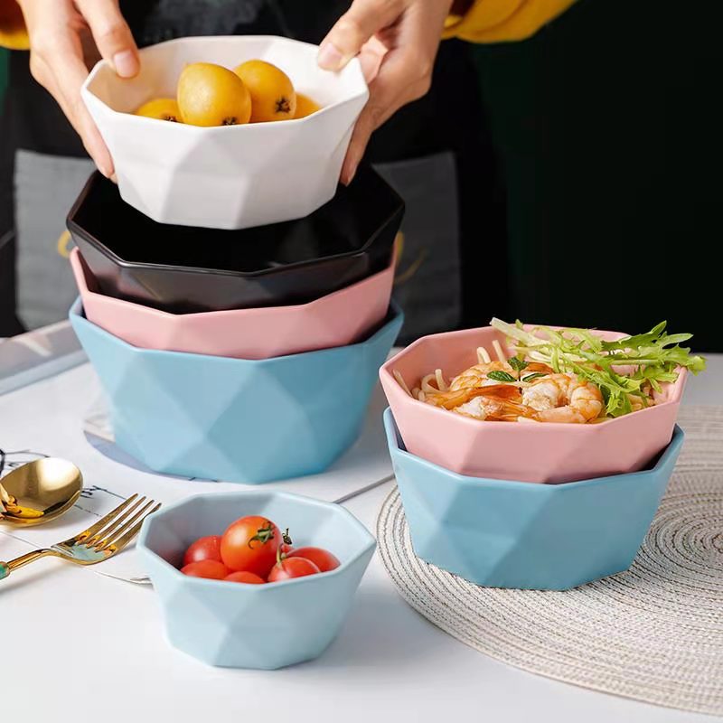 Elegant Geometric Bowl