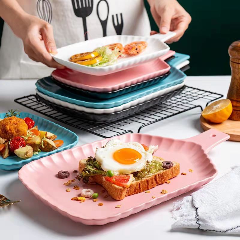 Crinkled Glossy Serving Tray