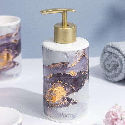 Crystalline Gold Accent Bathroom Set Of 4 Bathroom Sets The June Shop   