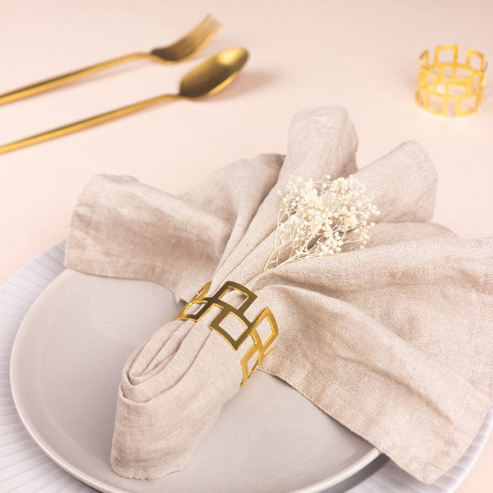 Rose Gold Napkin outlet Rings