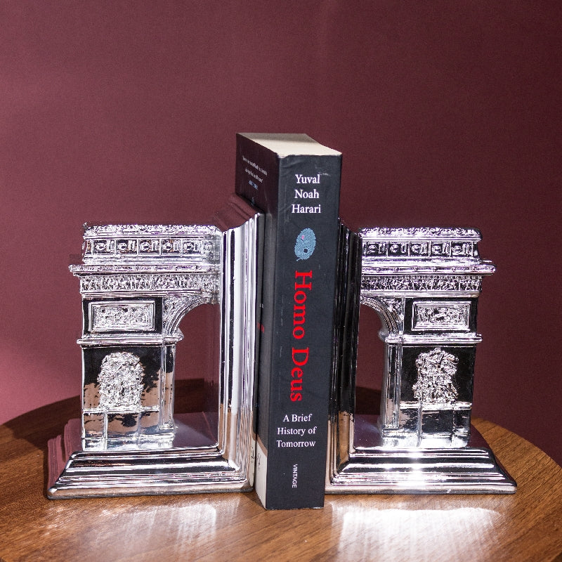 Arc de Triomphe Sterling Bookend Artifacts The June Shop   