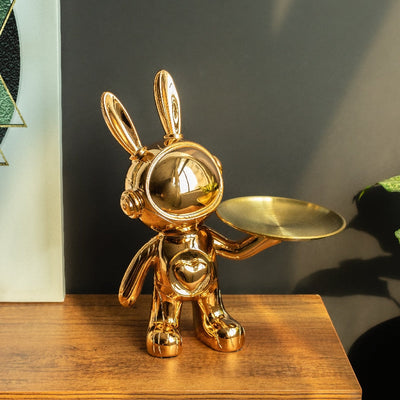 Gold Soul Bunny Sculpture Artifacts The June Shop   