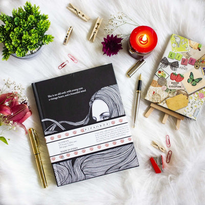 La Magnifique Femme- Hardbound Notebook Notebooks Pipa Box   