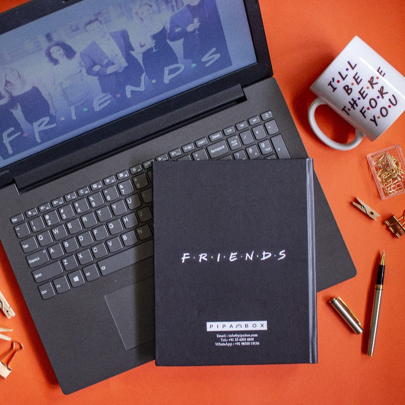 Friends - Hardbound Notebook Notebooks Pipa Box   