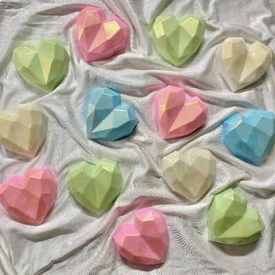 Handmade soap - 3D Heart Soaps Soap FOAMO - IS Bath Essentials   
