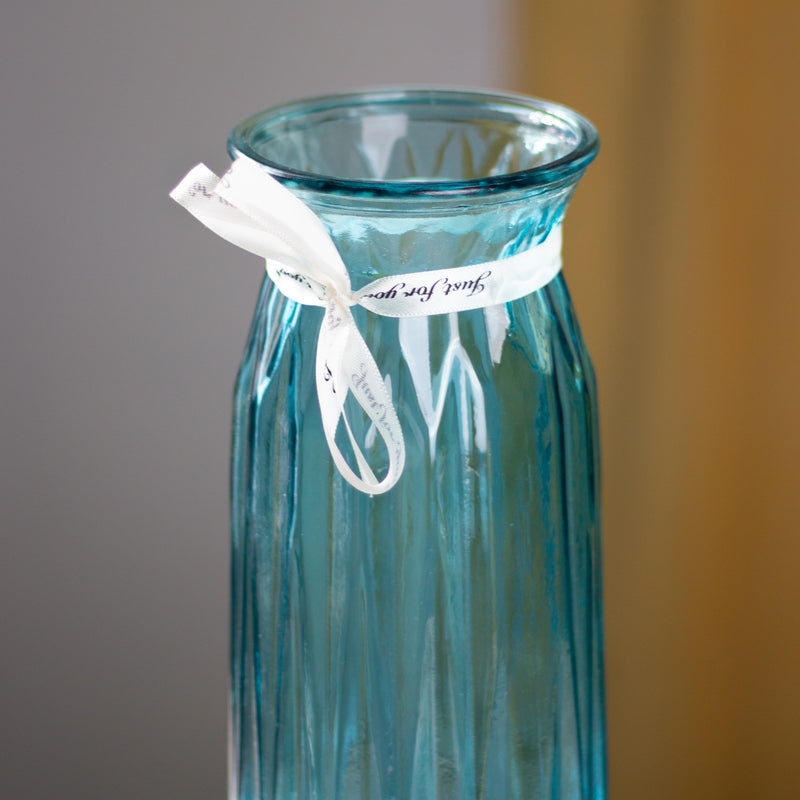 European Style Tall Glass Vase Vases June Trading   