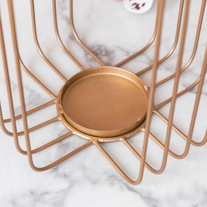 Cage The Light Candle Stand Lantern Candle Holders June Trading   