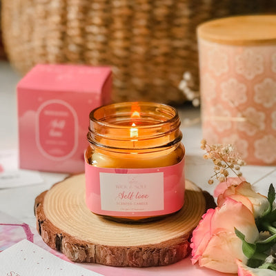 Self Love | Scented Candle Candles Wick & Soul   