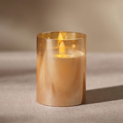 Glowing Ambience Flameless LED Candle (Battery-Operated)