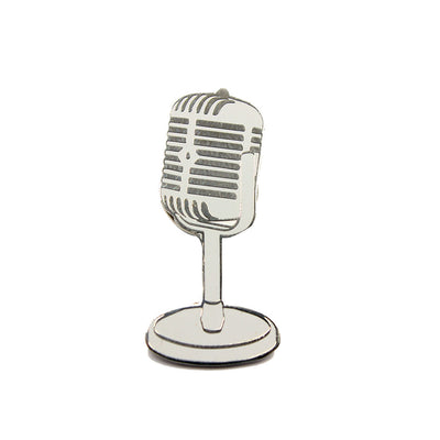 Microphone Lapel Pin Pins Pin It Up   