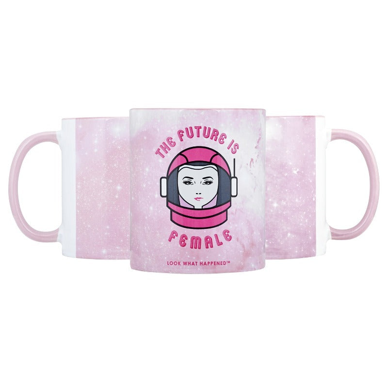 Future is Female Mug Coffee Mugs Look What Happened   