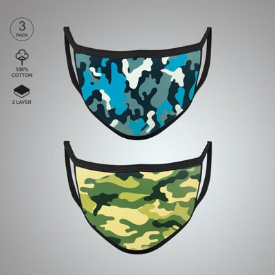 Pack of Two: Military Face Mask Face Mask June Trading   