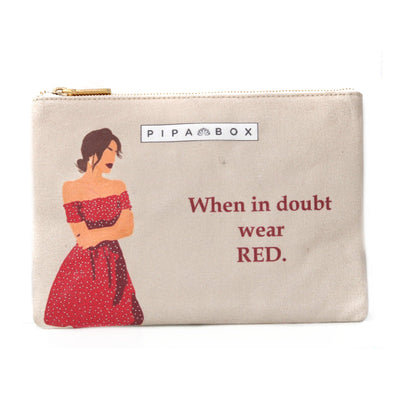 My Russian Red - Big Canvas Pouch Pouch Pipa Box   