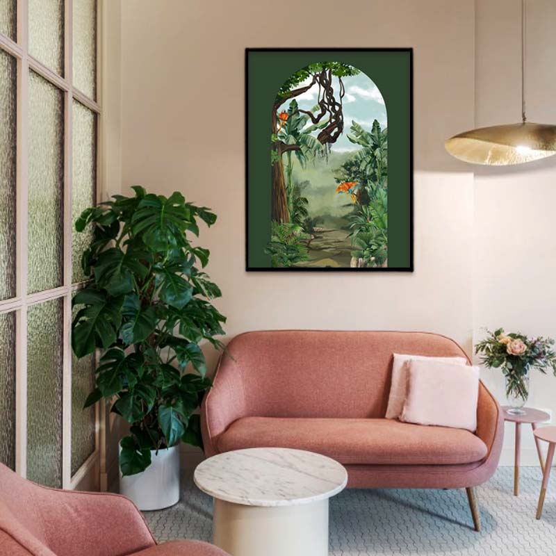 Tropical Jungle (E) Wall Art