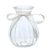 Rustic Decorative Vase Vases June Trading Transparent (Without Ribbon)  