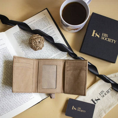 Whiskey Sour - Trifold Leather Wallet Wallet Pipa Box   