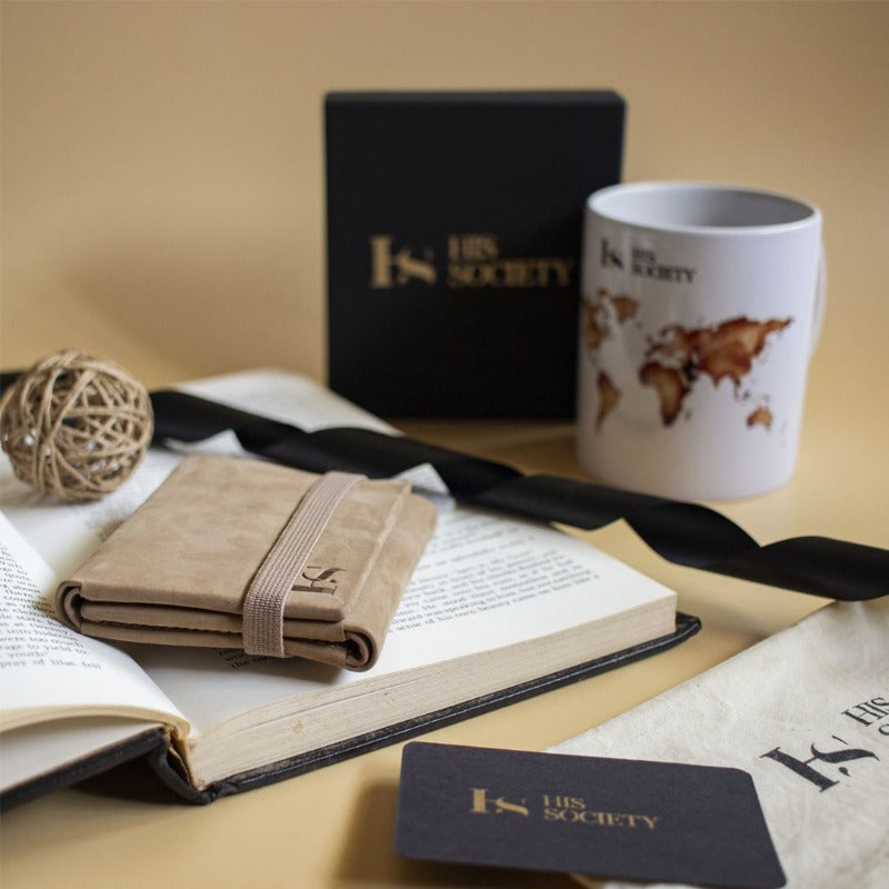 Whiskey Sour - Trifold Leather Wallet Wallet Pipa Box   