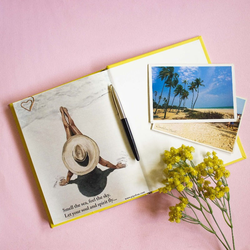 Sunny Sorbet- Hardbound Notebook Notebooks Pipa Box   