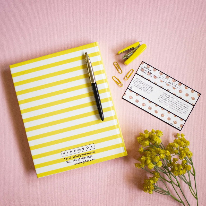 Sunny Sorbet- Hardbound Notebook Notebooks Pipa Box   