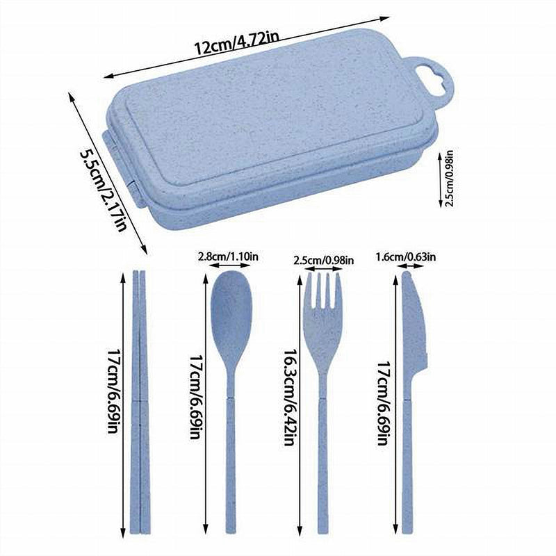 Pastel Tinge Portable Cutlery Set Cutlery June Trading   